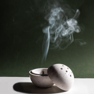 Esfera para quemar incienso